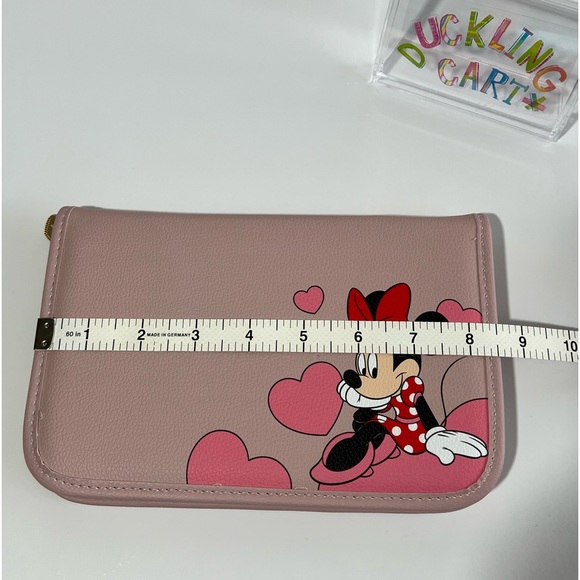 NEW Samantha Thavasa Mickey & Minnie Large Pink Wallet / Planner - Picture 9 of 11